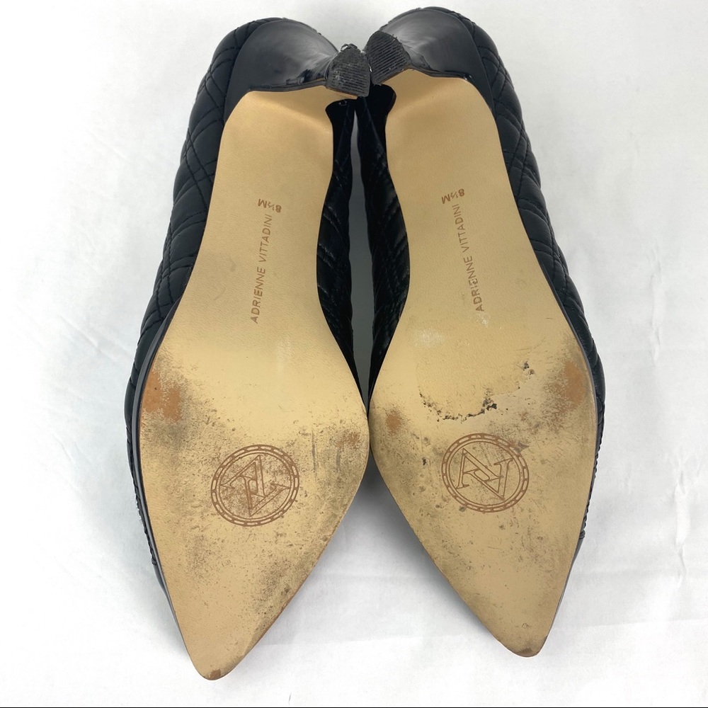 Adrienne Vittadini Quilted Leather Pump Jantine - Picture 6 of 9